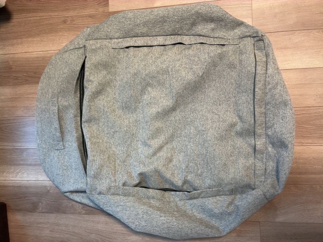 空気でできたソファ グレー 無印良品