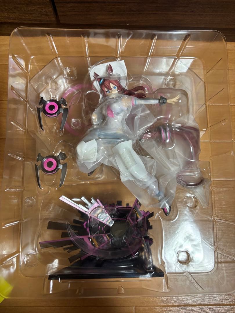 ミホノブルボン フィギュア 1/7スケール～栗毛のサイボーグ ねんどろいどセット