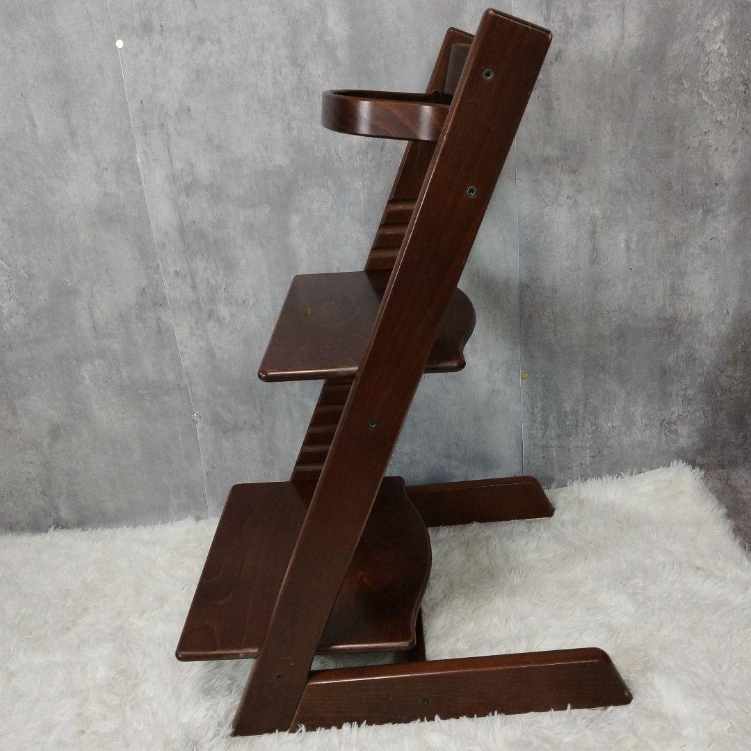 【極美品】ストッケ　トリップトラップ シリアル3 ブラウン ベビーガード付