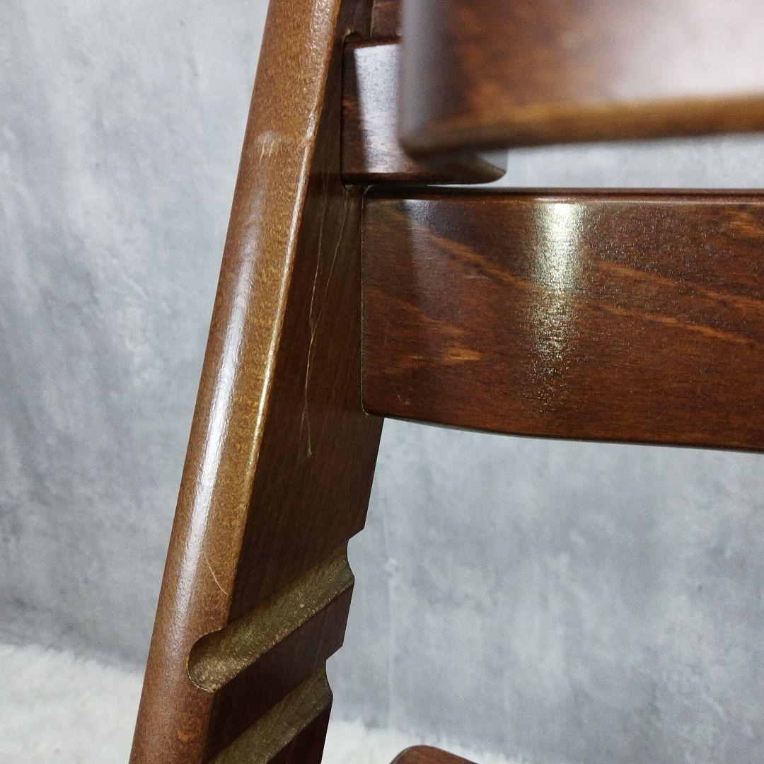 【極美品】ストッケ　トリップトラップ シリアル3 ブラウン ベビーガード付