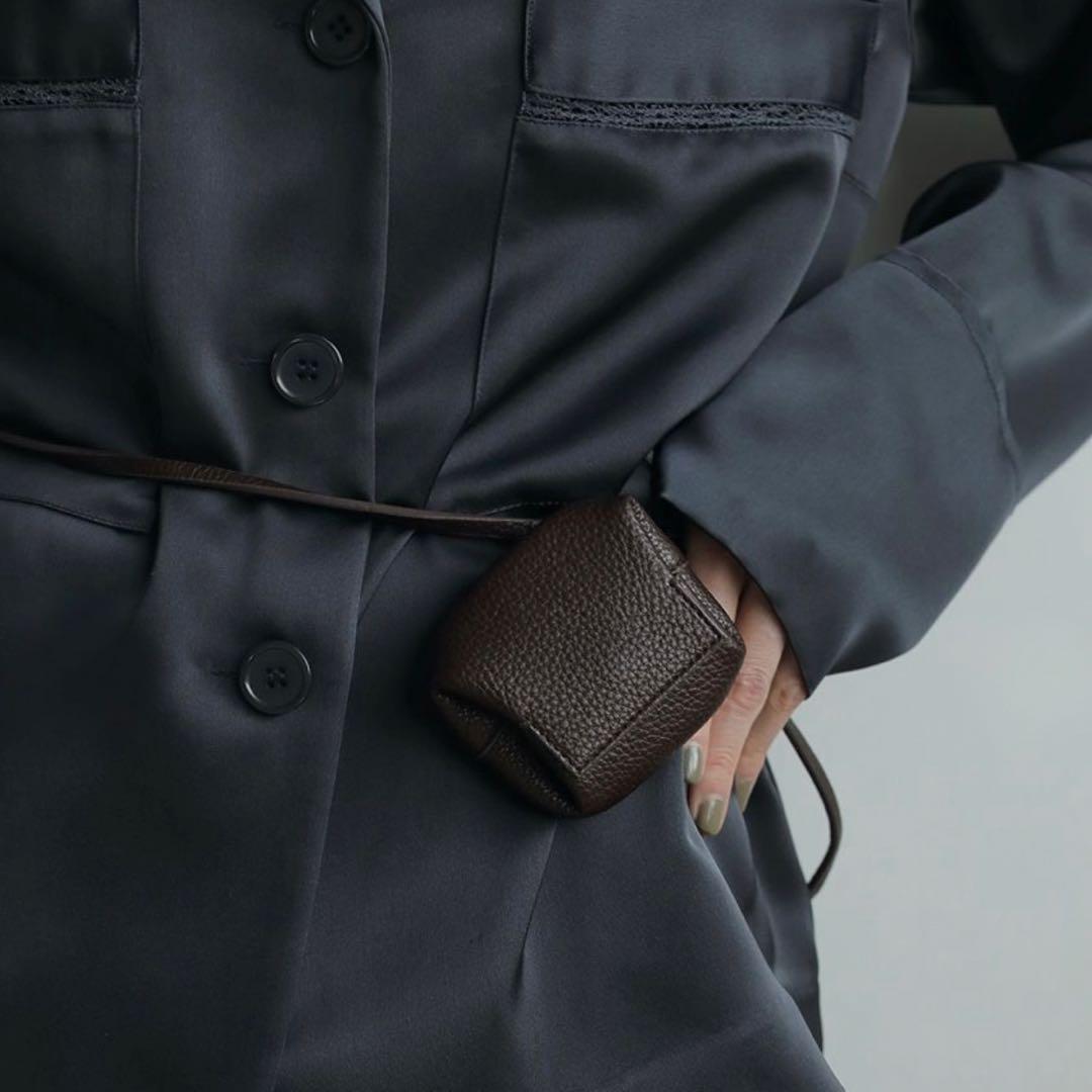 【完売品!】anuke アンヌーク ウエストポーチ ブラウン