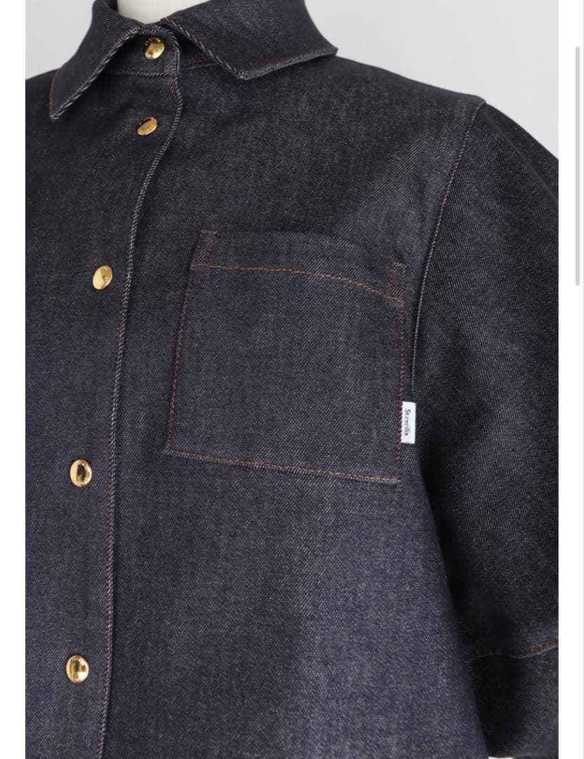 【美品】St.cecilia girlish ランタンデニムジャケット