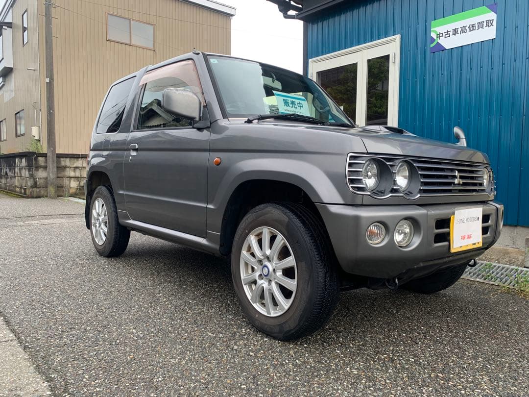 【マニュアル車‼︎】三菱パジェロミニ／車検あり/スタッドレス付き