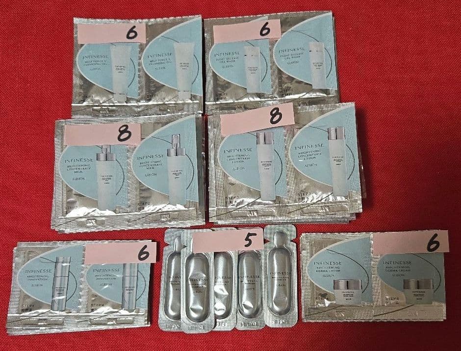 アルビオン　新　美白　アンフィネスシリーズ　 サンプル　　全種類