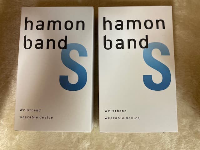 2個セット hamon band S ウェアラブルデバイス（熱中症対策ウォッチ）