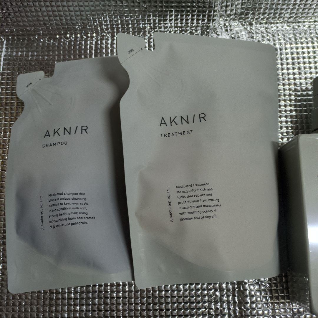 AKNIR 薬用ヘアシャンプー トリートメント ４点まとめ