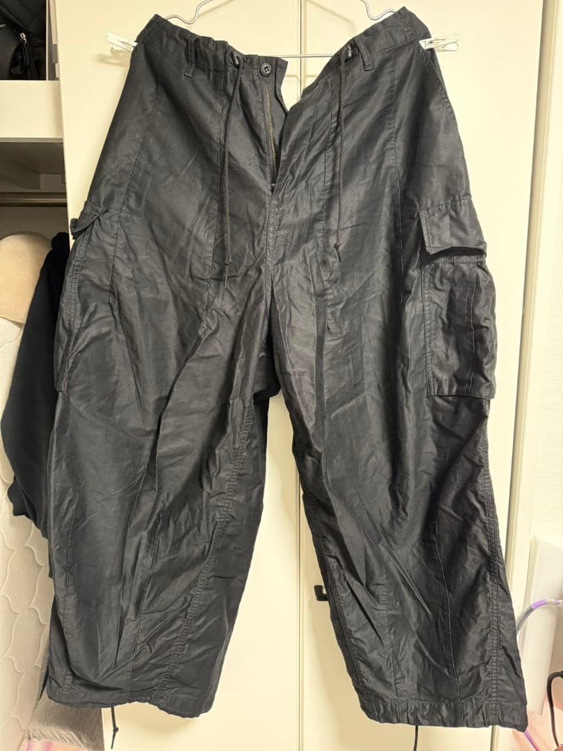 Needles 黒 カーゴパンツ M