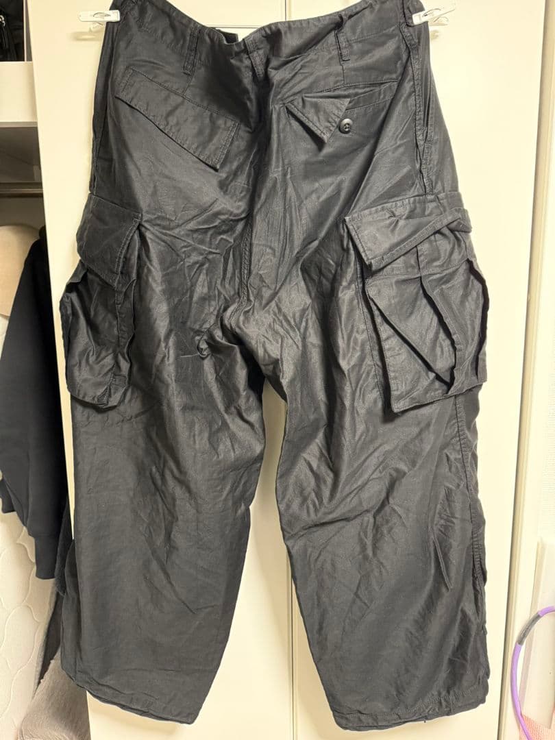 Needles 黒 カーゴパンツ M