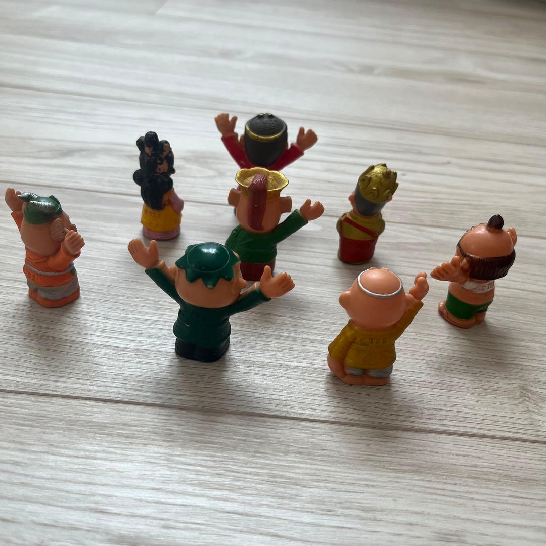 ドリフターズ　指人形　飛べ！孫悟空　西遊記　8体　当時物