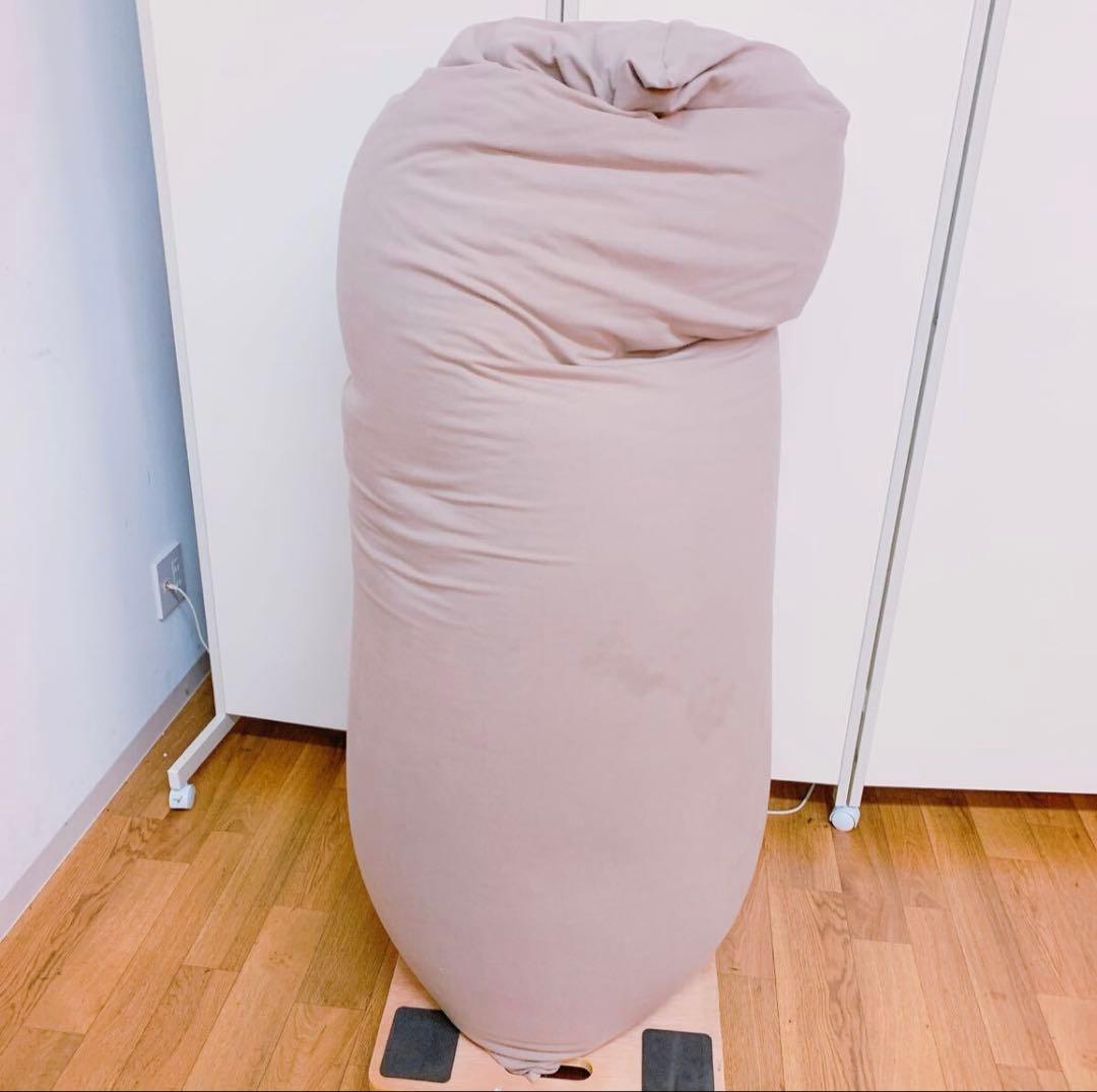 8EM74 ヨギボー マックス ビーズソファ ベージュ ST-6917