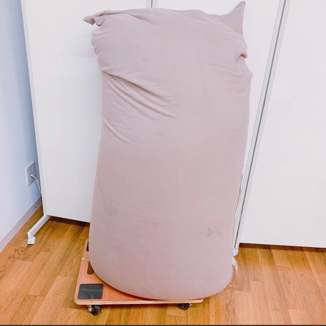 8EM74 ヨギボー マックス ビーズソファ ベージュ ST-6917