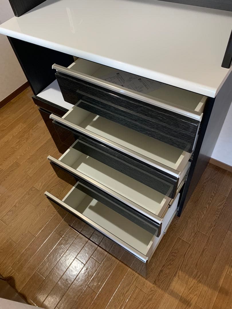 ニトリ キッチンボード ポスティア 100KB 送料設置込み