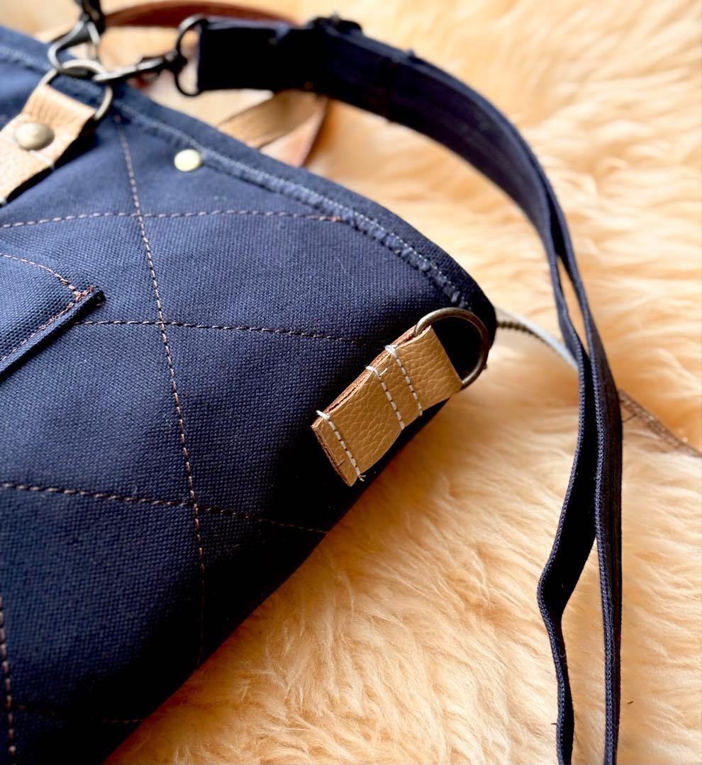 (手づくり)\"おしゃべりな夜空\"ネコたちのリュックショルダートートバッグ