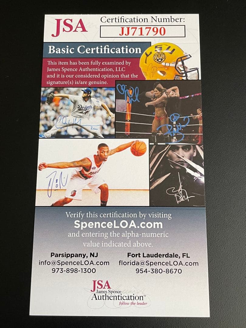 RWBY 直筆サイン入りミニポスター　JSA認定書付き　⑤