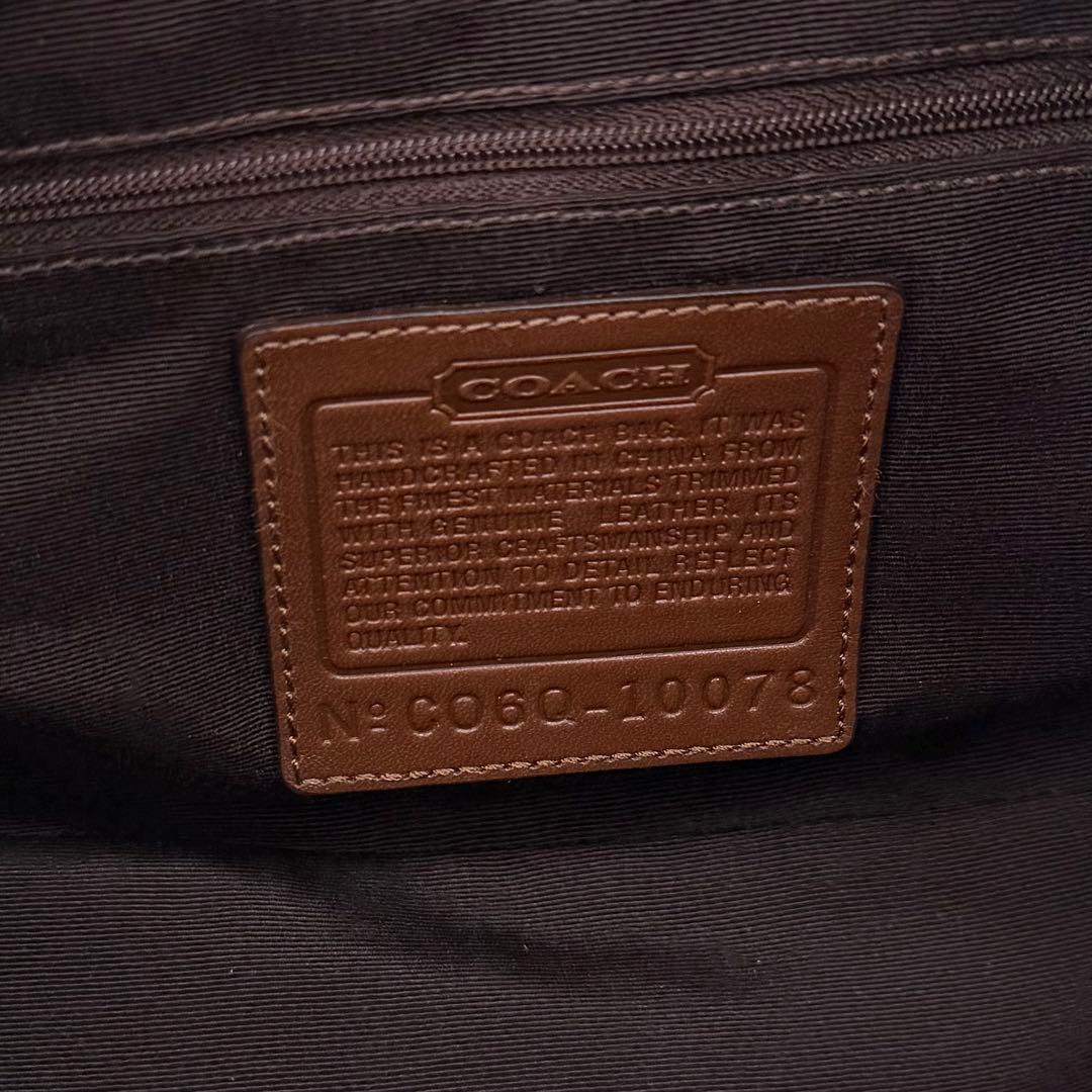 バッグ Coach Signature Canvas Satchel Bag