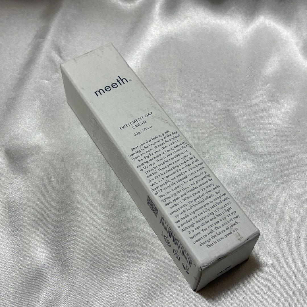 meeth ミース トゥエルメントディクリーム 朝用クリーム 30g
