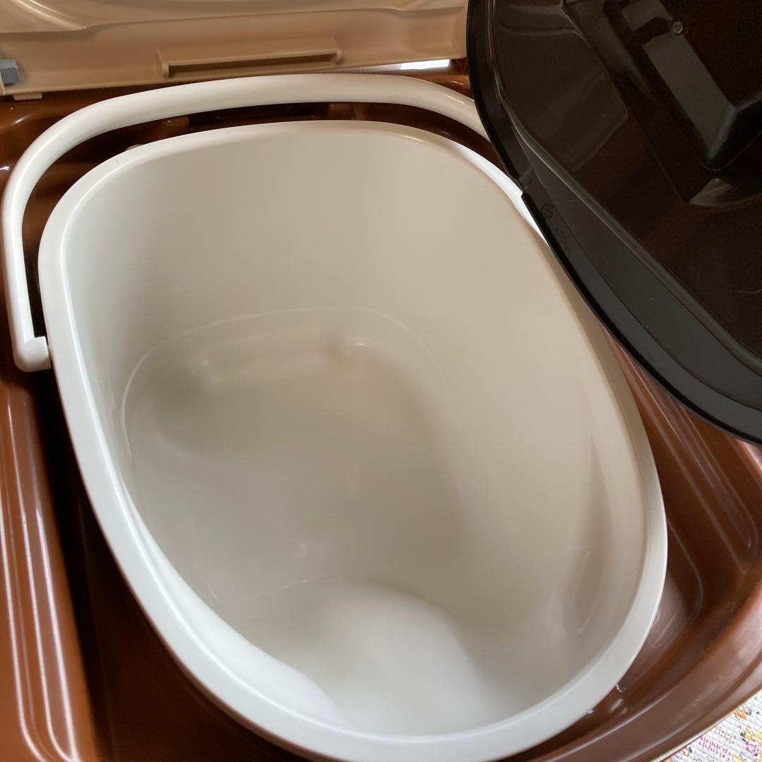 介護用　ポータブルトイレ　家具調 安寿セレクトR