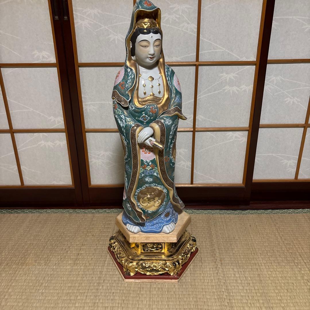 Y*a様 陶器製仏像 立像 60㎝