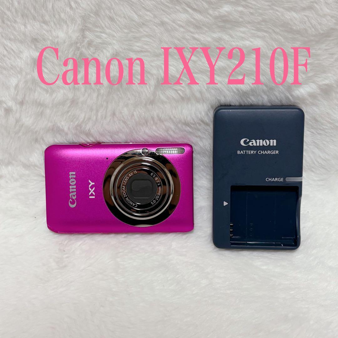 【外観極美品】Canon IXY210F ピンク