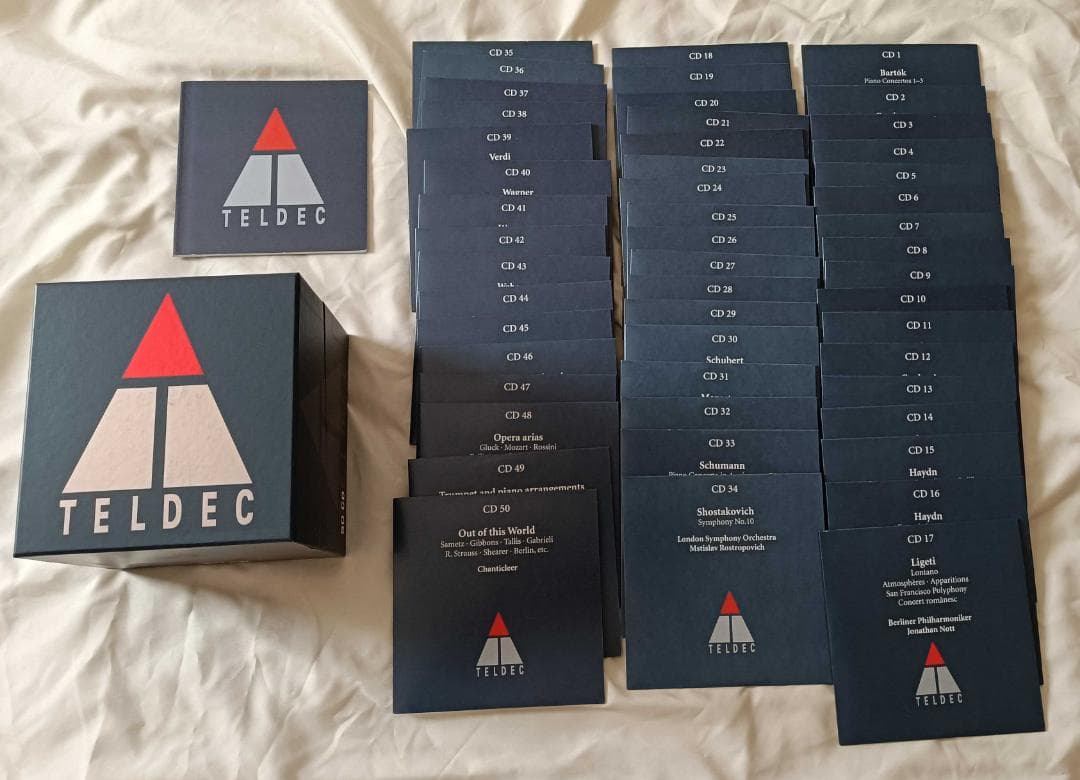 テルデック（TELDEC）名演コレクション 50枚組（限定盤）