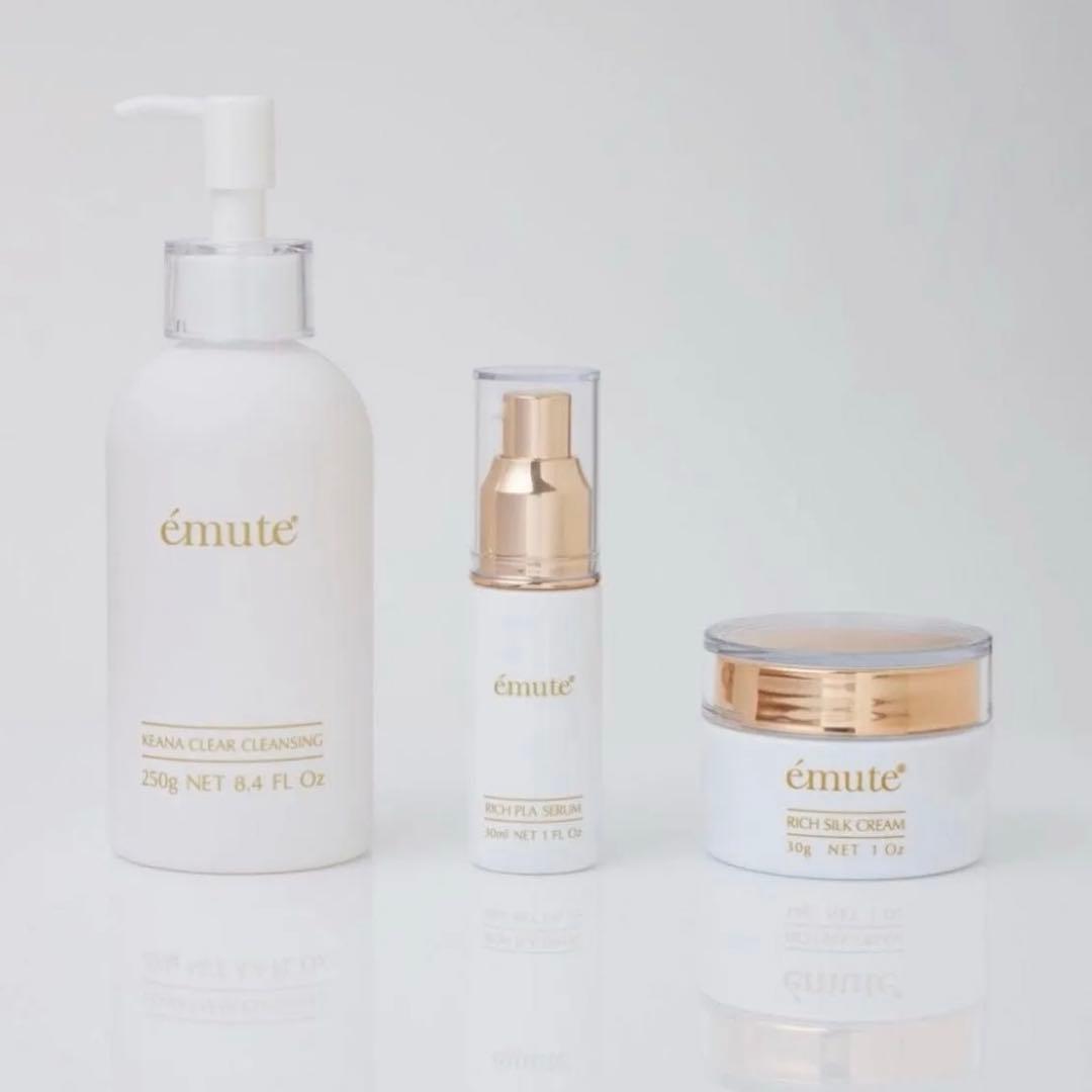 エミューテ クレンジング セラム 美容液 emute クリーム　セット