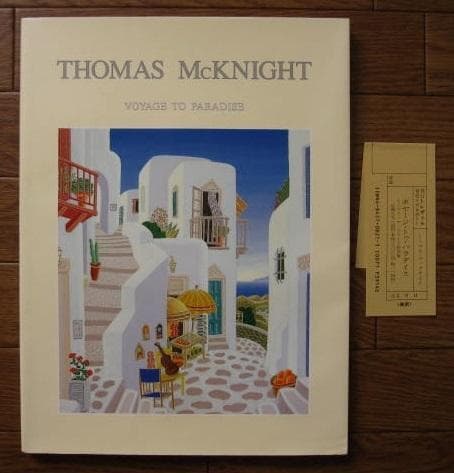 楽園への旅 トーマス・マックナイト Thomas McKnight 直筆サイン
