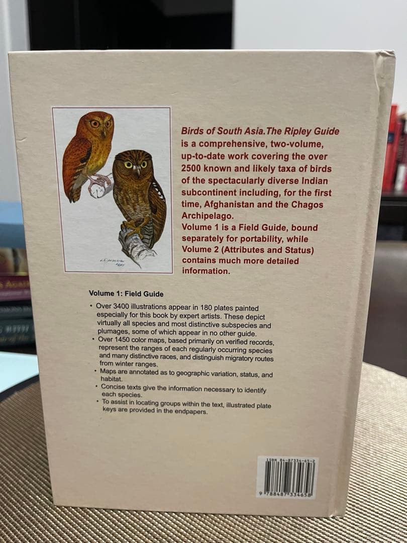 洋書 Birds of South Asia: The Ripley Guide