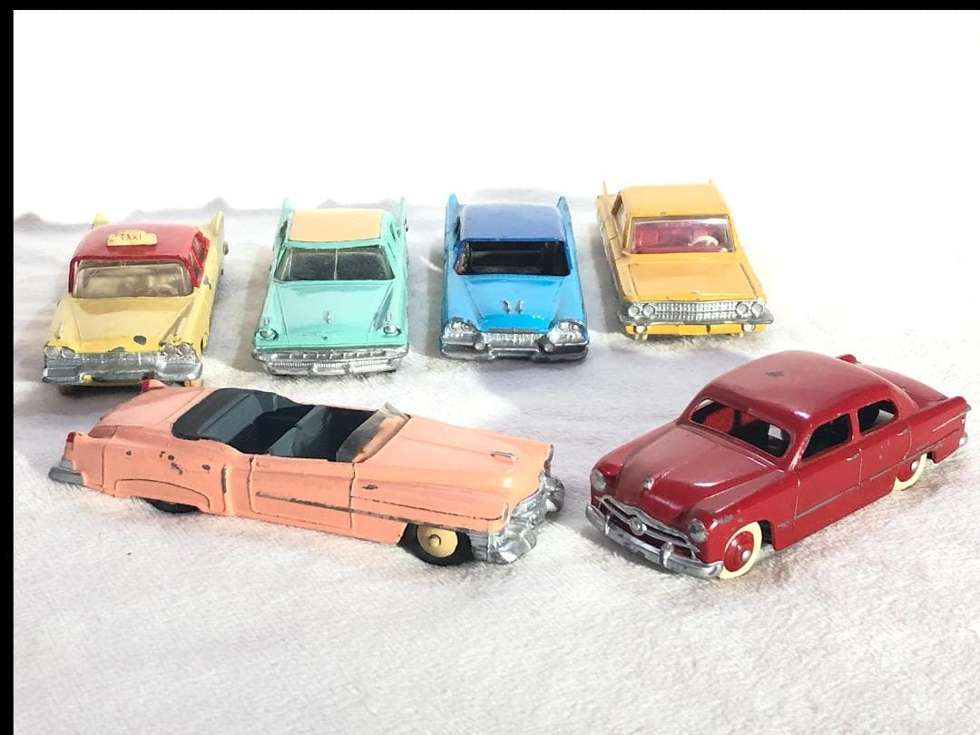 【訳あり特価】Dinky Toys アメ車 6台セット（Code 3・修復品）