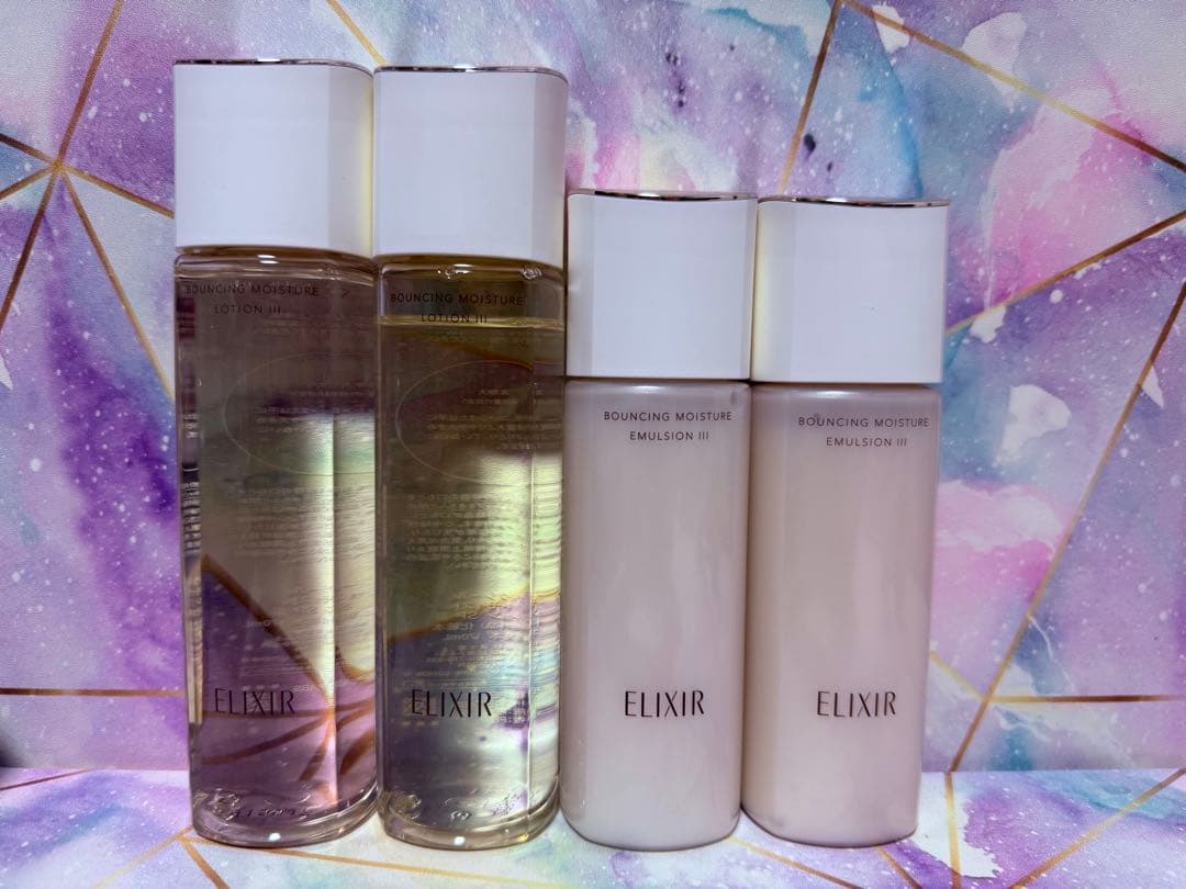 エリクシール　リフトモイストローションⅢ ＆ エマルジョンⅢ　4本セット