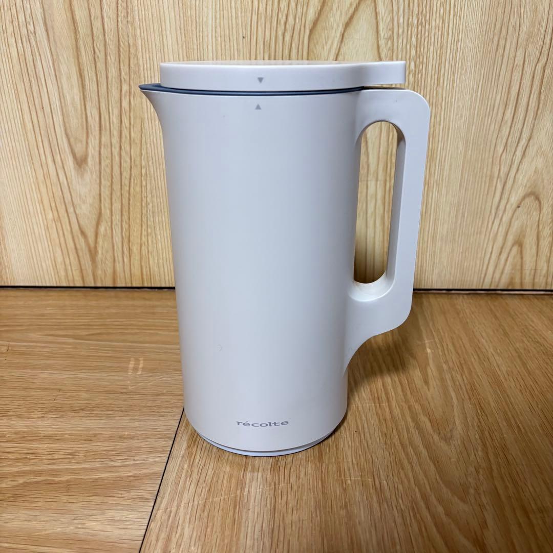 ☆超美品＊récolte＊自動調理ポット＊ホワイト＊大人気＊早い者勝ち！