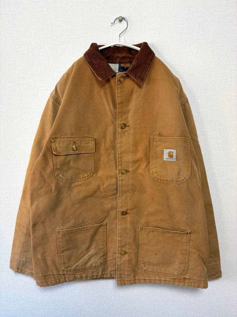 90s Carhartt カーハート ダック ミシガンチョアコート ジャケット