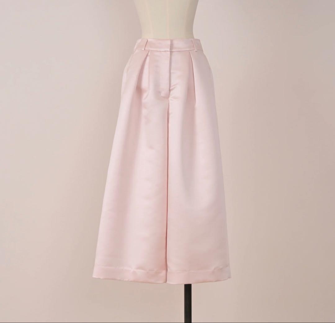 完売品　Have サテンフレアガウチョPT ピーチ