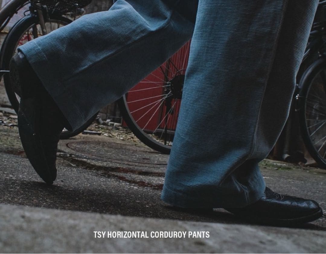 tattoo studio yamada オモシーチャンネル　コーデュロイパンツ