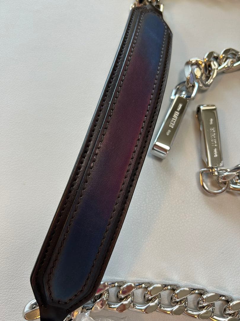 ベルルッティ　メタルチェーン　ショルダー　ストラップ