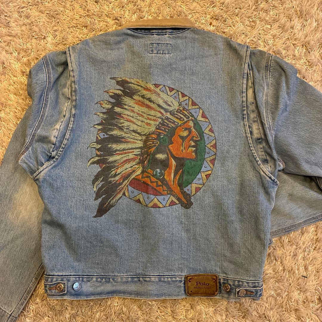 ビンテージ　ポロラルフローレン　デニムジャケット