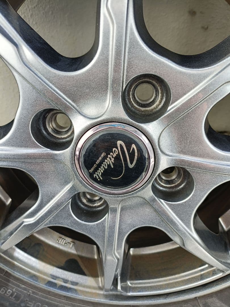 【手渡し限定】13インチ ホイール 155/65R13 夏タイヤ 4本セット