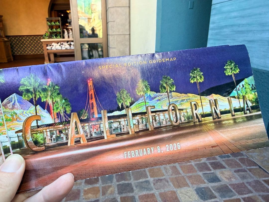 【限定パンフレット付き】カリフォルニアディズニー　ポップコーンバケット