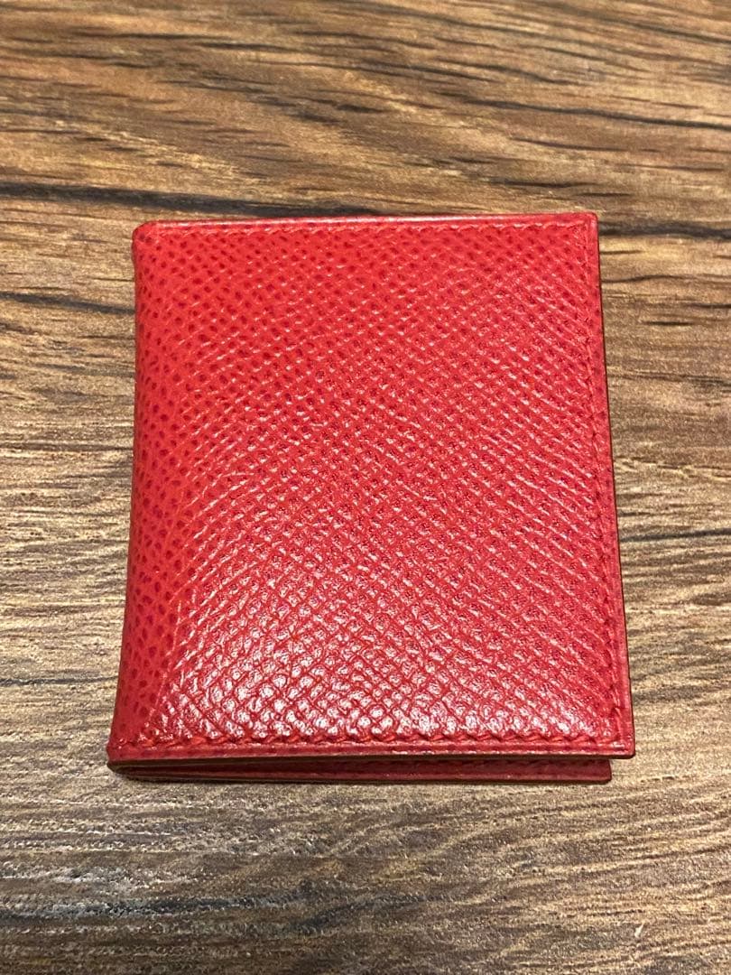 HERMES エルメス 赤 レザー フォトフレーム