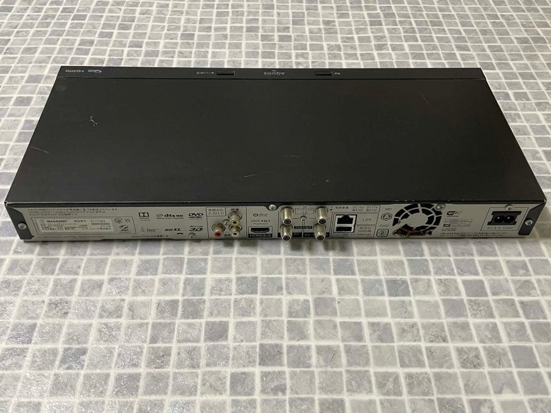 Sharp BD-NT2000 ブルーレイレコーダー 動作品