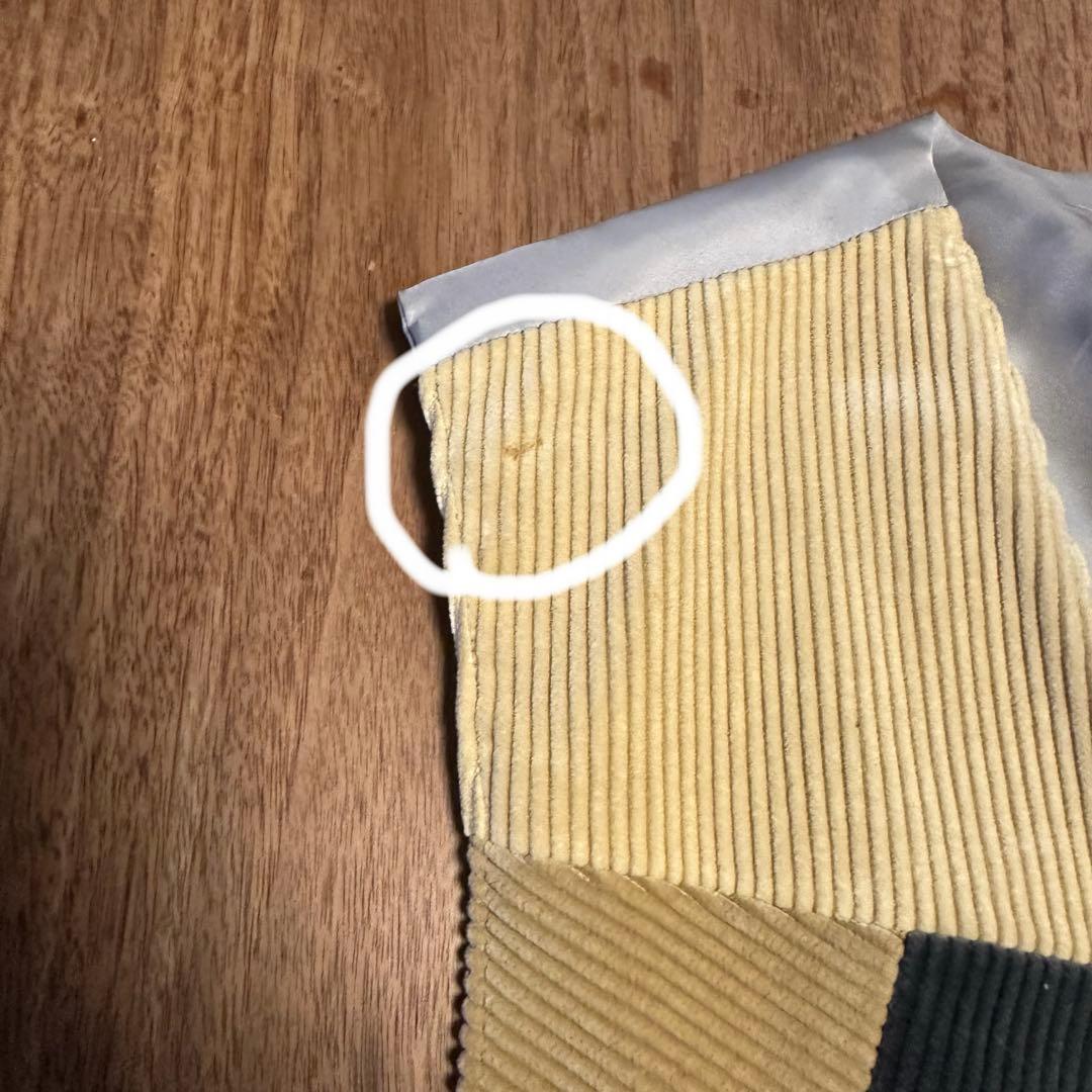 サ*ル様 【レア】Papas コーデュロイパッチワークベスト