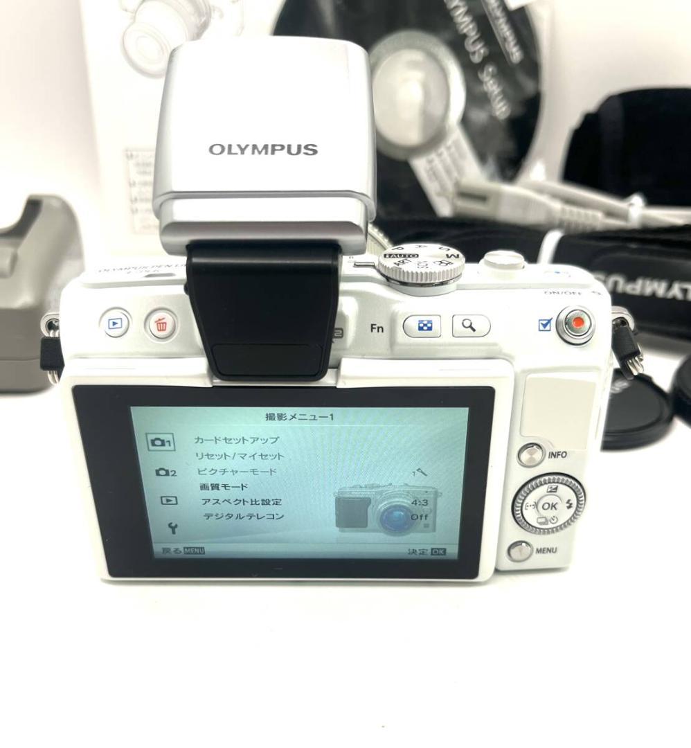 オリンパス E-PL6 ホワイト レンズセット#508293