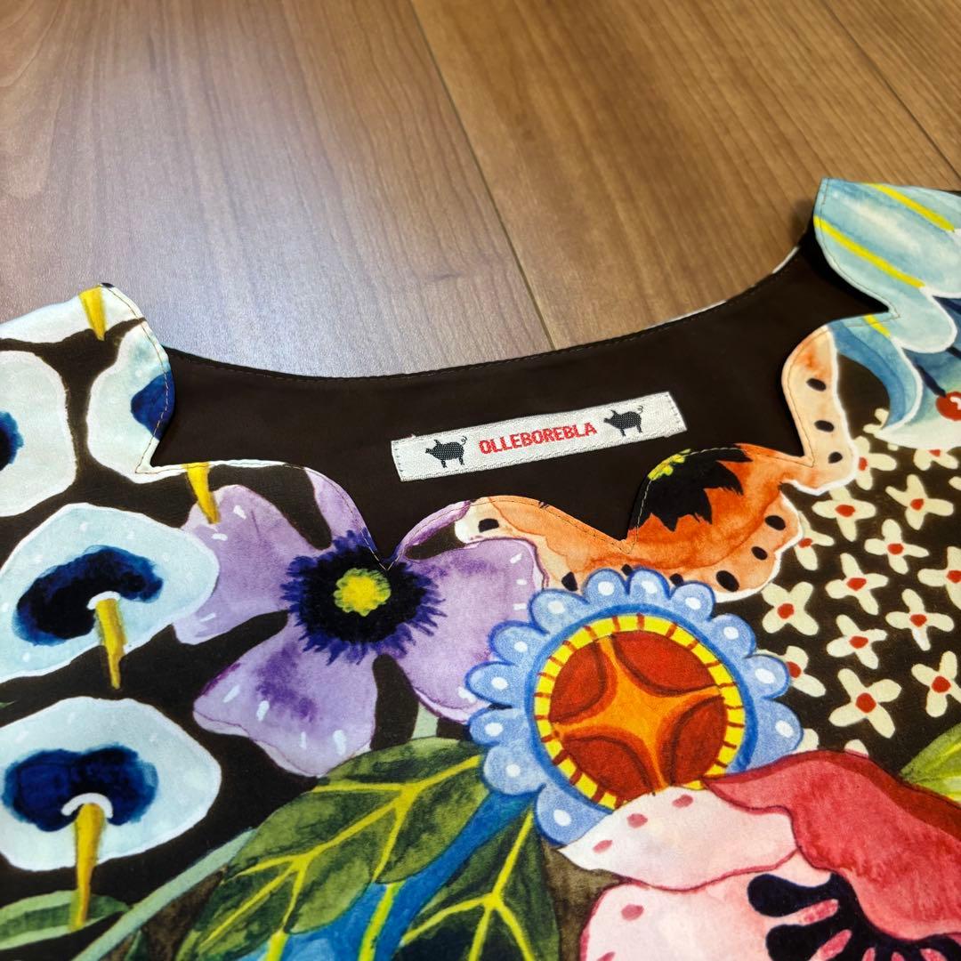 小*️様 【美品】OLLEBOREBLA アルベロベロ　ロングチュニック　ブタさ