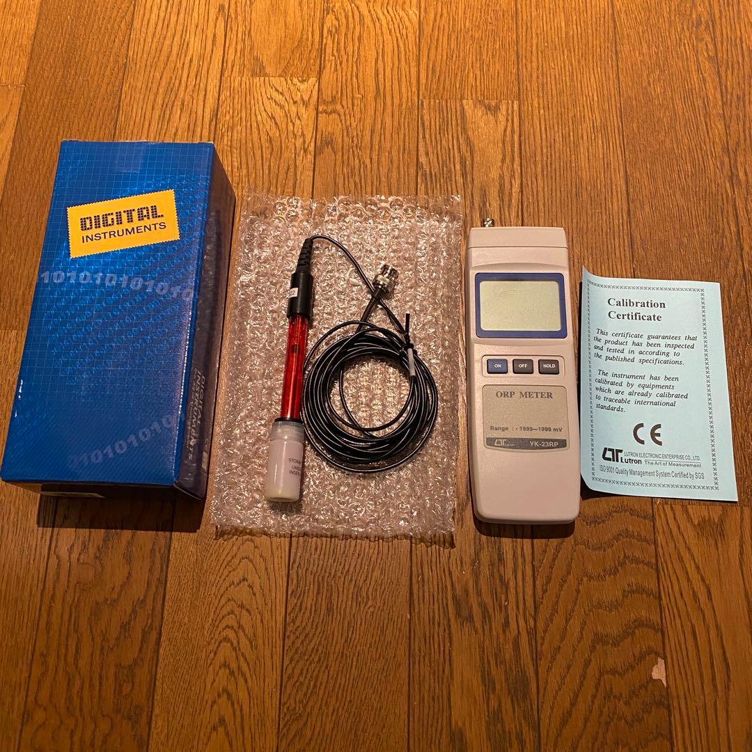 【新品同様】ORPメーター　マザーツール　酸化還元電位計　YK-23RP