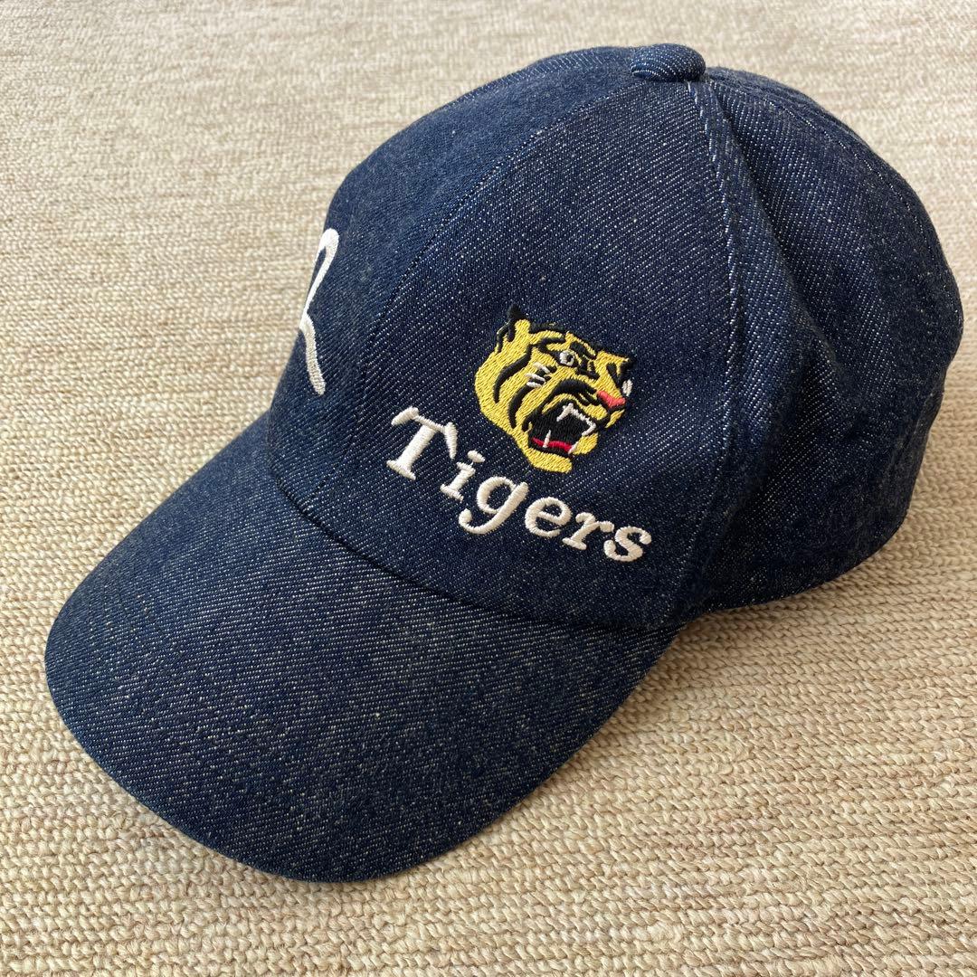 EVISU 阪神タイガース　デニムキャップ