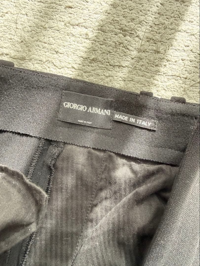 Giorgio Armani ブラックスラックス 46
