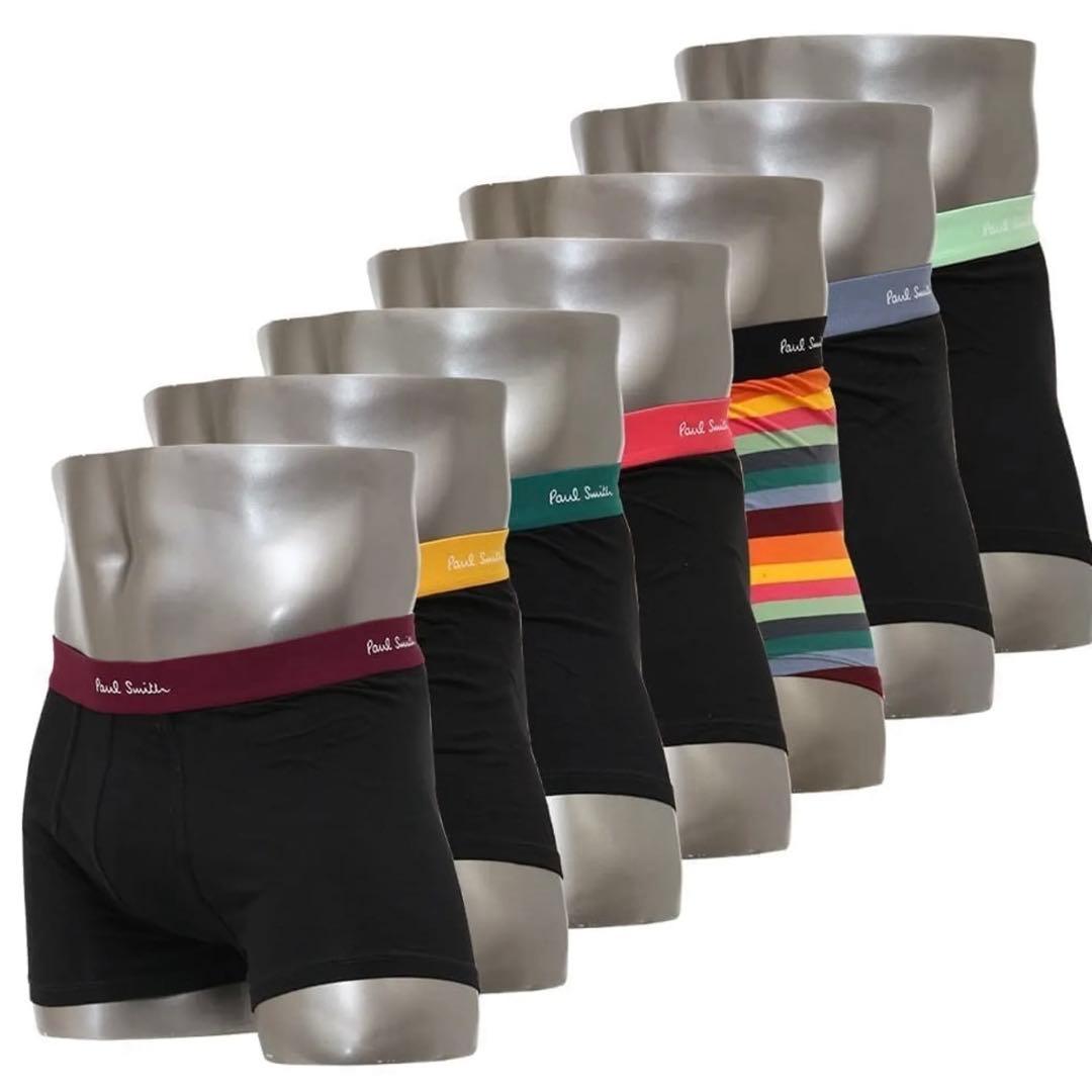 お買い得SALE✌️ポールスミス　ボクサーパンツ7枚組　Lサイズ　プレゼントに
