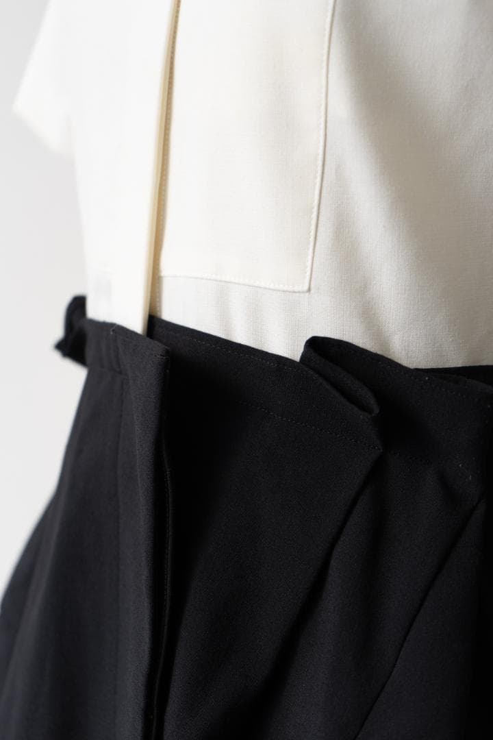 21SS sacai サカイ 半袖 シャツ ワンピース