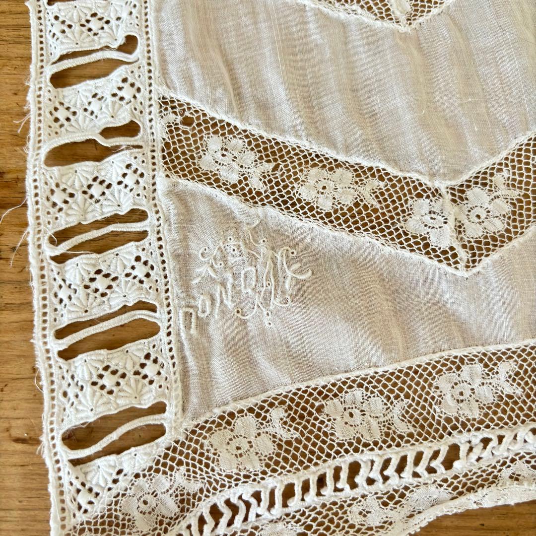 フランスアンティークレース.ハンカチ色々セット