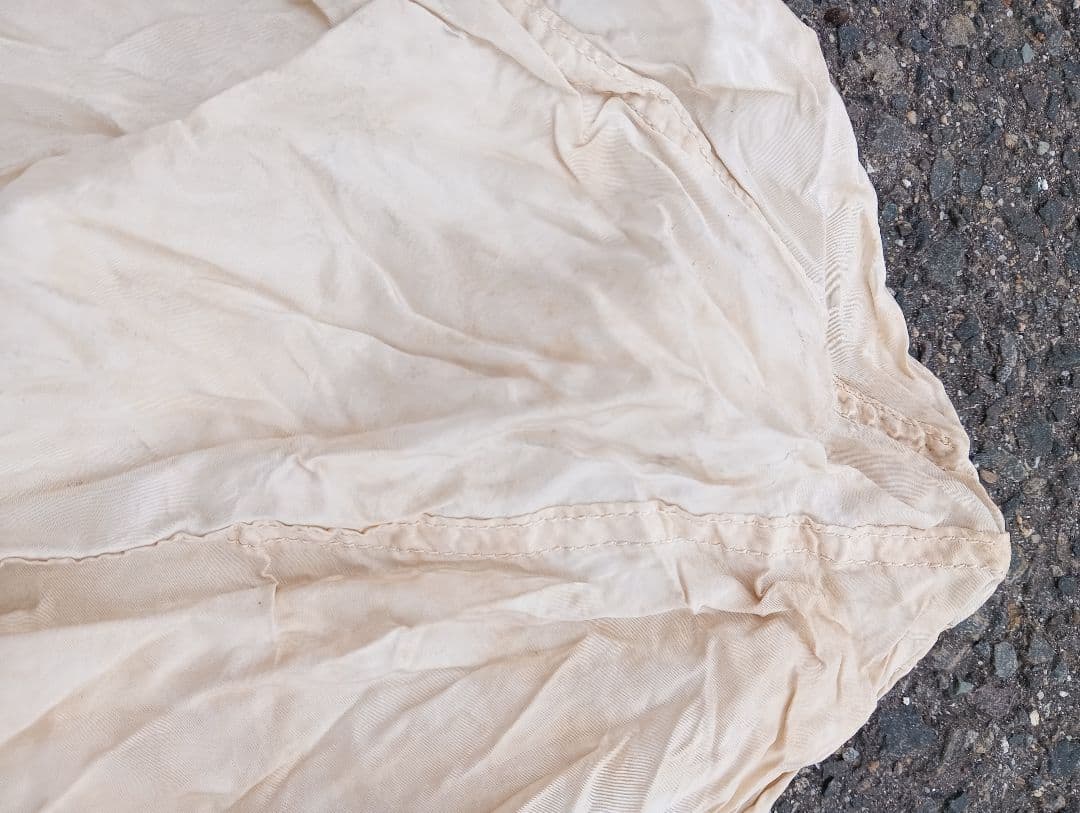 落下傘　　戦前　戦時中　　パラシュート　絹　　戦時資料　戦争　落下傘部隊　布