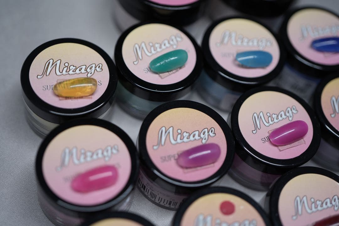 ミラージュ　アクリルパウダー　セット売り　18色